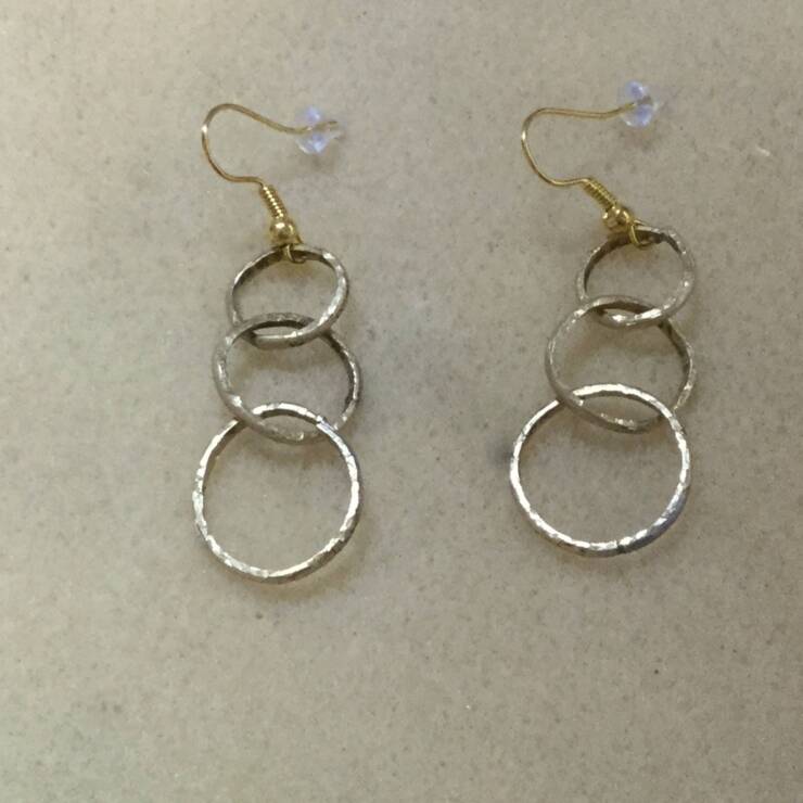 Circle Trio Earrings
