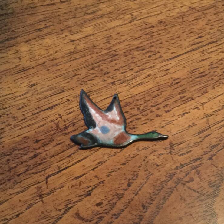 Mallard Duck Pendant